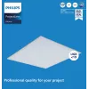 LED plokštė Philips OC Panel 6060 4000K balta IP20 — įleidžiamas/lubinis šviestuvas 60x60 cm