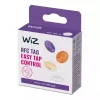 WiZ NFC žymos 4 vnt., belaidės, NFC, baltos, IP20, plastikas, nereikalingas maitinimas
