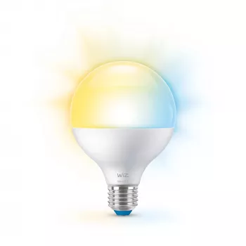 WiZ Globe 75W G95 E27 išmanioji lemputė, Wi-Fi/Bluetooth, balta, Wi-Fi 4 (802.11n), 802.11b, 802.11g, LED, E27