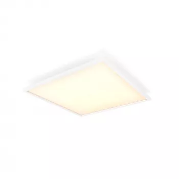 Philips Aurelle Square Panel Light LED lubinis šviestuvas, Bluetooth/Zigbee, baltas, aliuminis, kintamas