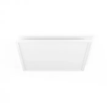 Philips Aurelle Square Panel Light LED lubinis šviestuvas, Bluetooth/Zigbee, baltas, aliuminis, kintamas