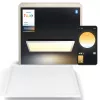Philips Aurelle Square Panel Light LED lubinis šviestuvas, Bluetooth/Zigbee, baltas, aliuminis, kintamas