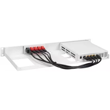 Montavimo rinkinys Rackmount.IT RM-FB-T4 1U baltas 48,3 cm