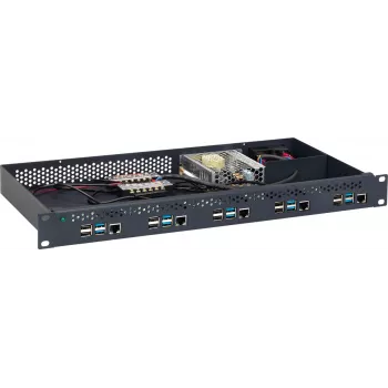 Rackmount.IT RM-PI-T1 montavimo rinkinys, juodas
