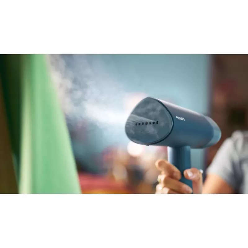 Nešiojamas garinis drabužių lygintuvas Philips 3000 serijos STH3000/20 — 1000W, 0,1 L talpa, 20 g/min garo srautas, 2 m laidas