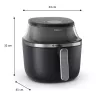 Karšto oro gruzdintuvė Philips 3000 Series Ovi XL NA341/00 su RapidAir Plus technologija