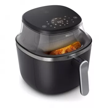 Philips 3000 serijos NA331/00 gruzdintuvė Viena 6,2 L Laisvai pastatoma 1700 W Karšto oro gruzdintuvė Juoda, Sidabrinė