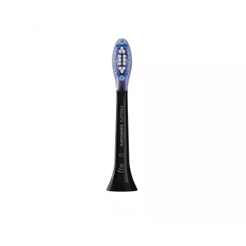 Philips Premium Gum Care HX9055/88 dantų šepetėlio galvutės – 5 vnt., juodos, 3 mėn. keitimas