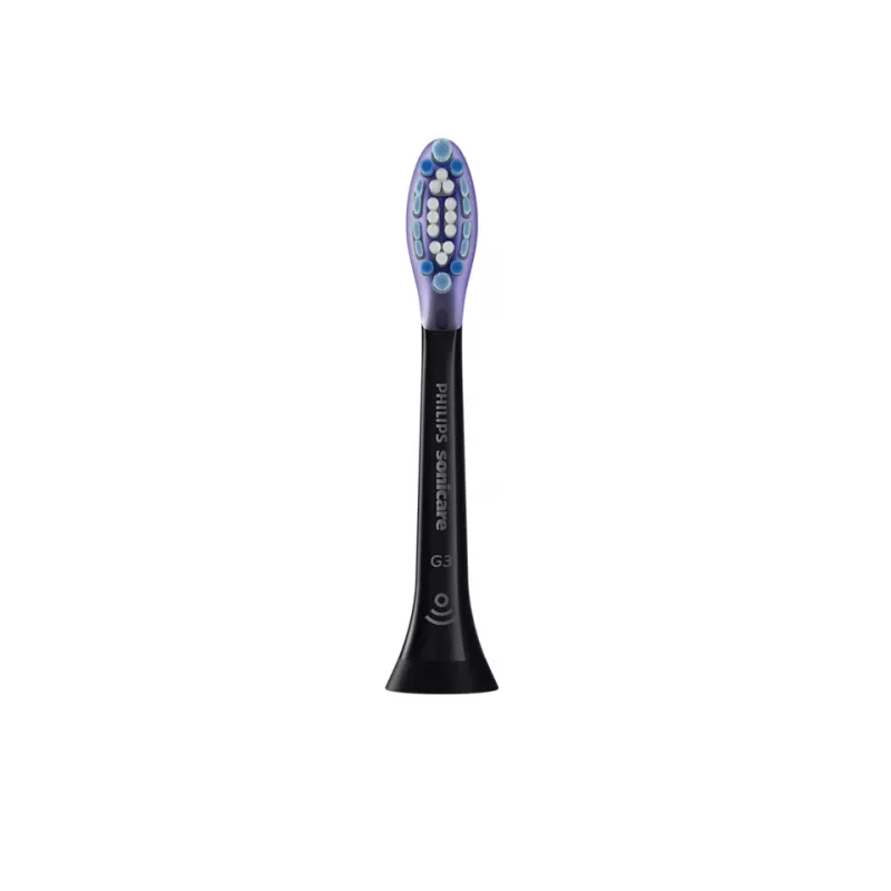 Philips Premium Gum Care HX9055/88 dantų šepetėlio galvutės – 5 vnt., juodos, 3 mėn. keitimas