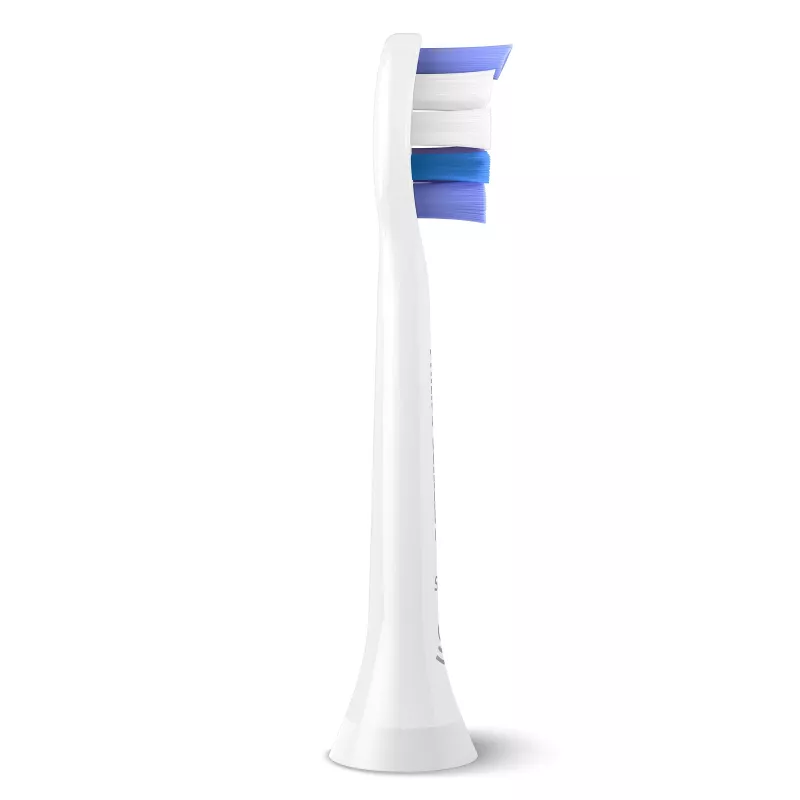 Philips Sensitive HX6058/87 keičiamieji šepetėlių antgaliai, 8 vnt., balti, 3 mėnesių keitimo ciklas
