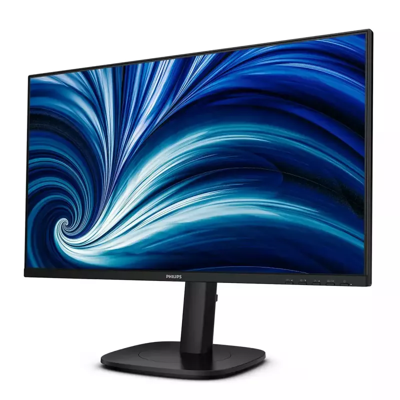 Monitorius Philips 24B2U3601 23,8 colio (60,5 cm) IPS Quad HD 2560x1440, USB 3.2 šakotuvas, USB-C, garsiakalbiai, aukščio reguliavimas, VESA, juodas