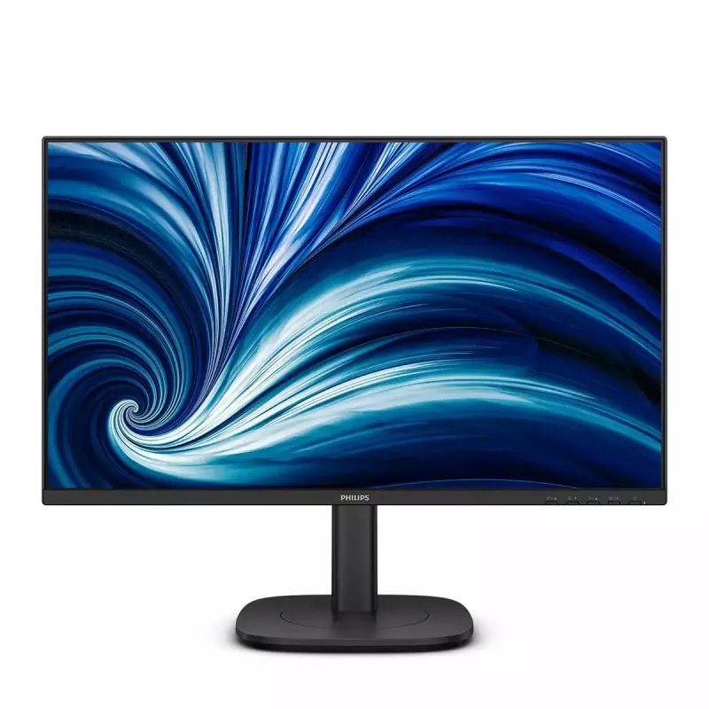 Monitorius Philips 24B2U3601 23,8 colio (60,5 cm) IPS Quad HD 2560x1440, USB 3.2 šakotuvas, USB-C, garsiakalbiai, aukščio reguliavimas, VESA, juodas