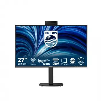 Philips 3000 serijos 27B2U3601H/00 monitorius 68.6 cm (27 colių) 2560 x 1440 pikselių Quad HD LCD juodas