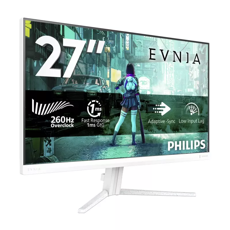 Monitorius Philips 27M2N3201PL/00 27 col. IPS FHD 1920×1080 16:9 178° VESA Baltas