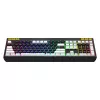 HATOR Icefall klaviatūra žaidimams USB membraninė QWERTY JAV anglų juoda RGB LED