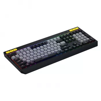HATOR Icefall klaviatūra žaidimams USB QWERTY US English Juoda RGB LED