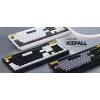 HATOR Icefall klaviatūra žaidimams USB QWERTY US English Juoda RGB LED