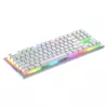 HATOR Gravity X TKL klaviatūra žaidimams USB QWERTY JAV anglų balta