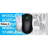 HATOR Pulsar 3 Wireless, juoda - Optiniai jungikliai Yellow 100M, PixArt PMW 3311 (HTM630)