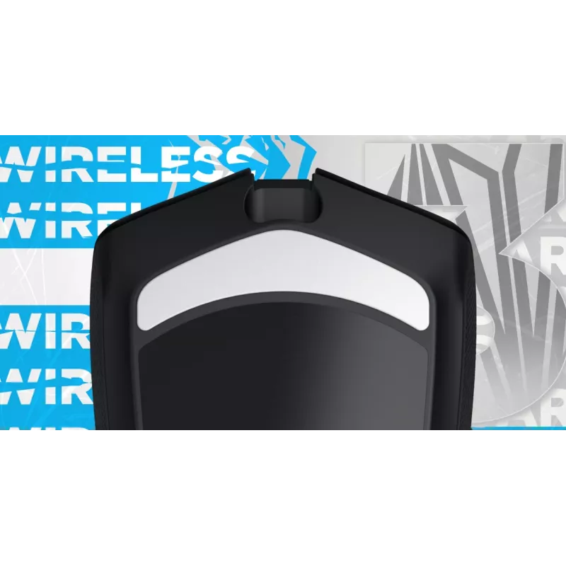 HATOR Pulsar 3 Wireless, juoda - Optiniai jungikliai Yellow 100M, PixArt PMW 3311 (HTM630)