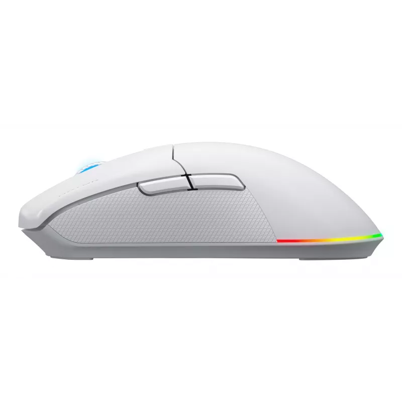 HATOR Pulsar 3 Wireless, balta – Optiniai geltoni jungikliai 100M, PixArt PMW 3311 (HTM631)