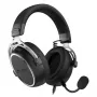 Ausinės HATOR HYPERGANG 3 Hi-Res, laidinės, lankelio, USB Type-C / USB Type-A, juodos