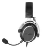 Ausinės HATOR HYPERGANG 3 Hi-Res, laidinės, lankelio, USB Type-C / USB Type-A, juodos