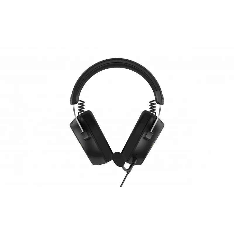 Ausinės HATOR Hypergang 3 USB, laidinės ir belaidės, USB tipo C / A, Bluetooth, juodos
