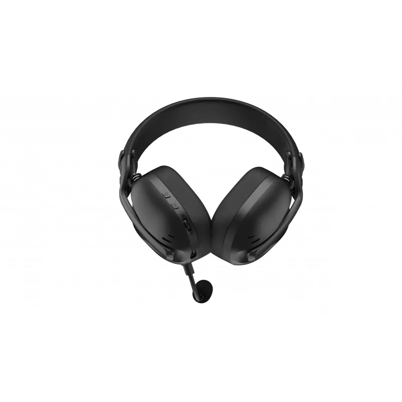 Ausinės HATOR Hyperpunk 3 Wireless – belaidės ir laidinės, žaidimams, USB Type-C / USB Type-A, Bluetooth, juodos