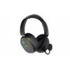 HATOR Phoenix 2 Wireless ausinės su mikrofonu, žaidimams, belaidės / laidinės, USB Type-C / USB Type-A, Bluetooth, juodos