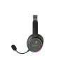 HATOR Phoenix 2 Wireless ausinės su mikrofonu, žaidimams, belaidės / laidinės, USB Type-C / USB Type-A, Bluetooth, juodos