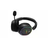 HATOR Phoenix 2 Wireless ausinės su mikrofonu, žaidimams, belaidės / laidinės, USB Type-C / USB Type-A, Bluetooth, juodos