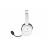 HATOR Phoenix 2 Wireless ausinės su mikrofonu, belaidės ir laidinės, žaidimams, USB Type-C / USB Type-A, Bluetooth, baltos