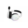 HATOR Phoenix 2 Wireless ausinės su mikrofonu, belaidės ir laidinės, žaidimams, USB Type-C / USB Type-A, Bluetooth, baltos