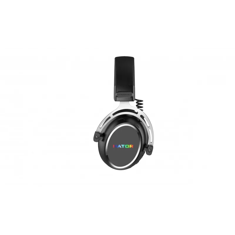 Belaidės ausinės HATOR Hypergang 3 Wireless, USB Type-C / USB Type-A, Bluetooth, juodos