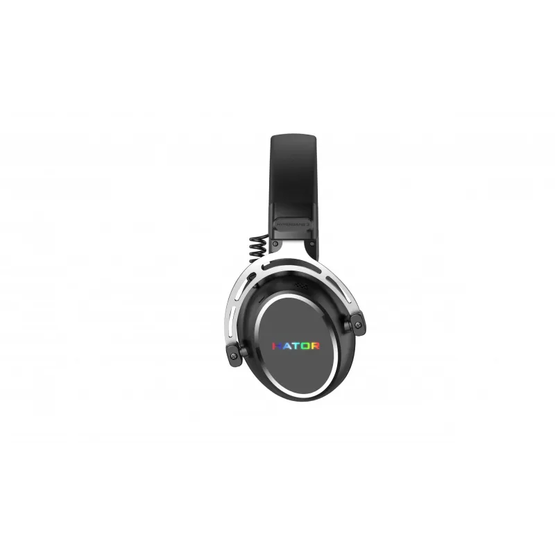 Belaidės ausinės HATOR Hypergang 3 Wireless, USB Type-C / USB Type-A, Bluetooth, juodos
