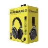 Belaidės ausinės HATOR Hypergang 3 Wireless, USB Type-C / USB Type-A, Bluetooth, juodos