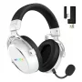 Ausinės HATOR Hypergang 3 Wireless belaidės, USB Type-C / USB Type-A, Bluetooth, baltos