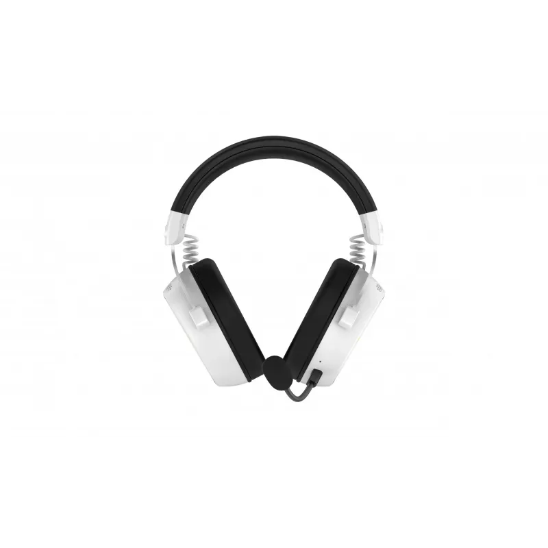 Ausinės HATOR Hypergang 3 Wireless belaidės, USB Type-C / USB Type-A, Bluetooth, baltos