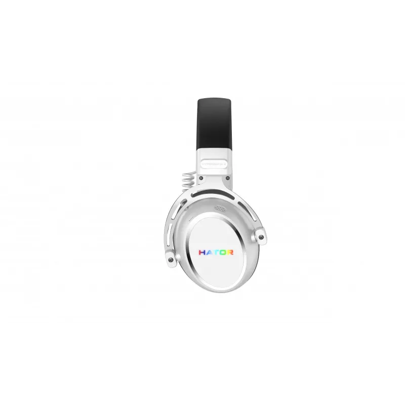 Ausinės HATOR Hypergang 3 Wireless belaidės, USB Type-C / USB Type-A, Bluetooth, baltos