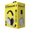 Ausinės HATOR Hypergang 3 Wireless belaidės, USB Type-C / USB Type-A, Bluetooth, baltos