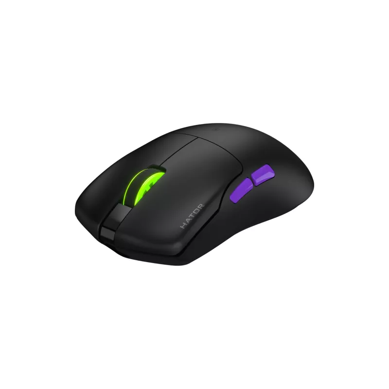 HATOR Pulsar 3 ULTRA 4K Wireless pelė žaidimams, dešinei rankai, RF Wireless + Bluetooth + USB Type-A, optinė, 30000 DPI