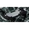 HATOR Rockfall 3 TKL Wireless, baltas, QMK/VIA, OMA profilio baltai-juodi klavišų dangteliai Klaviatūra - linijiniai mechaniniai karštai keičiami jungikliai - US - ANSI išdėstymas