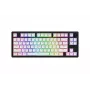 HATOR Skyfall Wireless 80 klaviatūra Gaming USB + RF belaidis + Bluetooth QWERTY JAV anglų Juoda, Balta