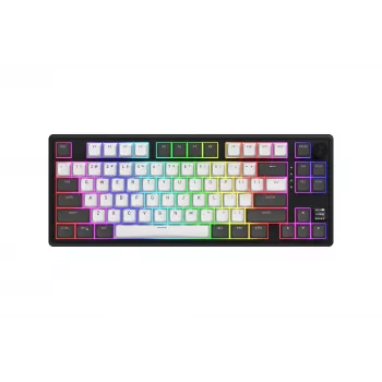 HATOR Skyfall Pro Wireless 80 klaviatūra žaidimams USB + RF Wireless + Bluetooth QWERTY JAV anglų juoda, pilka
