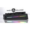 HATOR Skyfall 65 laidinė mechaninė klaviatūra, USB-C, Aurum Sterling jungikliai, 70M paspaudimų, RGB, juoda, 790g