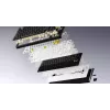 HATOR Skyfall Wireless 65 klaviatūra, Gaming, USB + RF Wireless + Bluetooth, QWERTY JAV anglų, Juoda, Balta