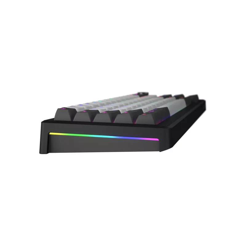 HATOR Skyfall Pro Wireless 65 klaviatūra žaidimams USB + RF belaidis + Bluetooth QWERTY JAV anglų juoda, pilka