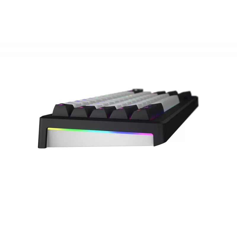 HATOR Skyfall 65 MAG ULTIMA 8K belaidė klaviatūra, žaidimams, USB + RF Wireless + Bluetooth, QWERTY JAV anglų, juoda, balta