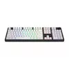 HATOR Skyfall Wireless 100 klaviatūra Gaming USB + RF Wireless + Bluetooth QWERTY US English Juoda, Balta